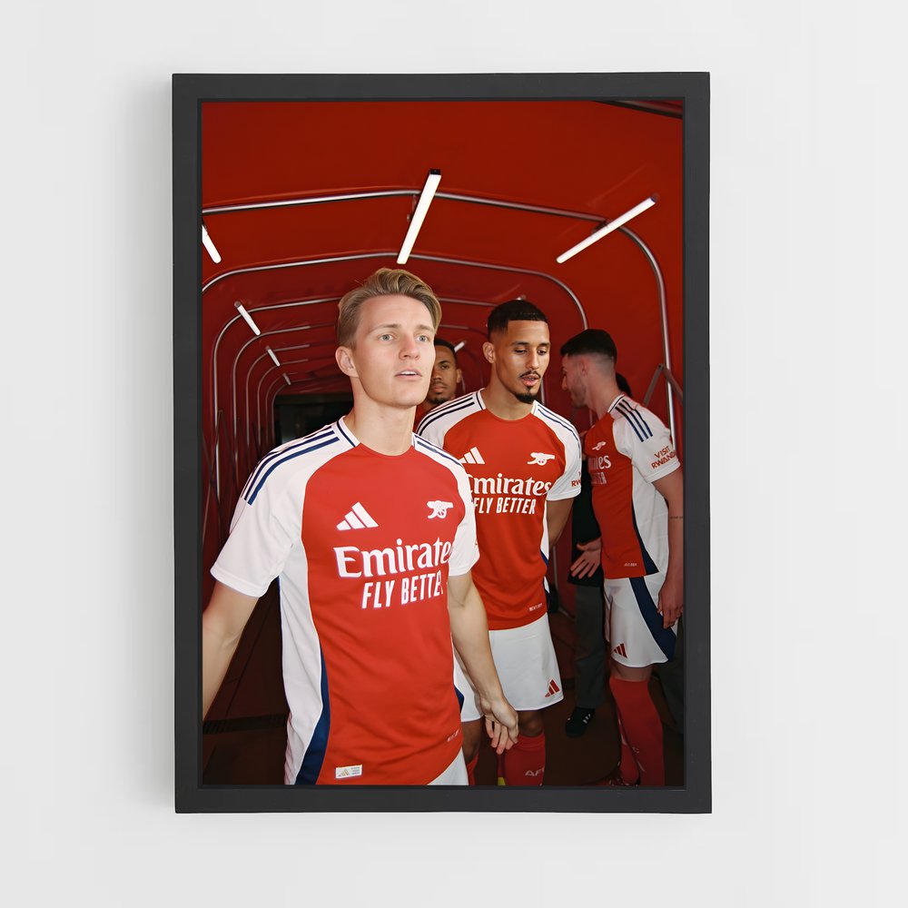 Poster Arsenal Entrée – affiche Football (vue 2)