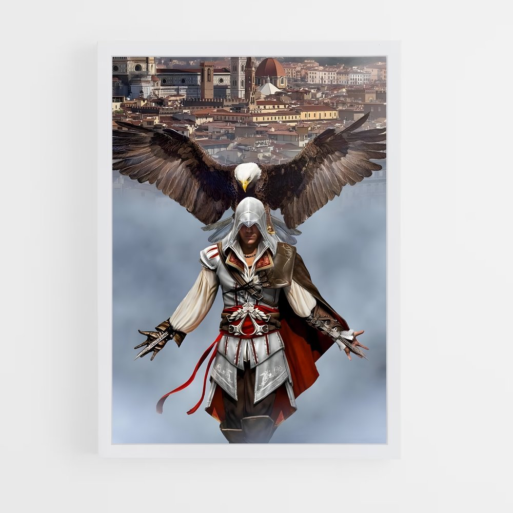 Poster Assassin's Creed Aigle (vue 3)