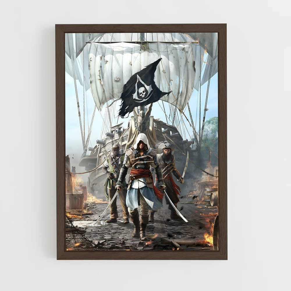 Poster Assassin's Creed Black Flag (vue 5)