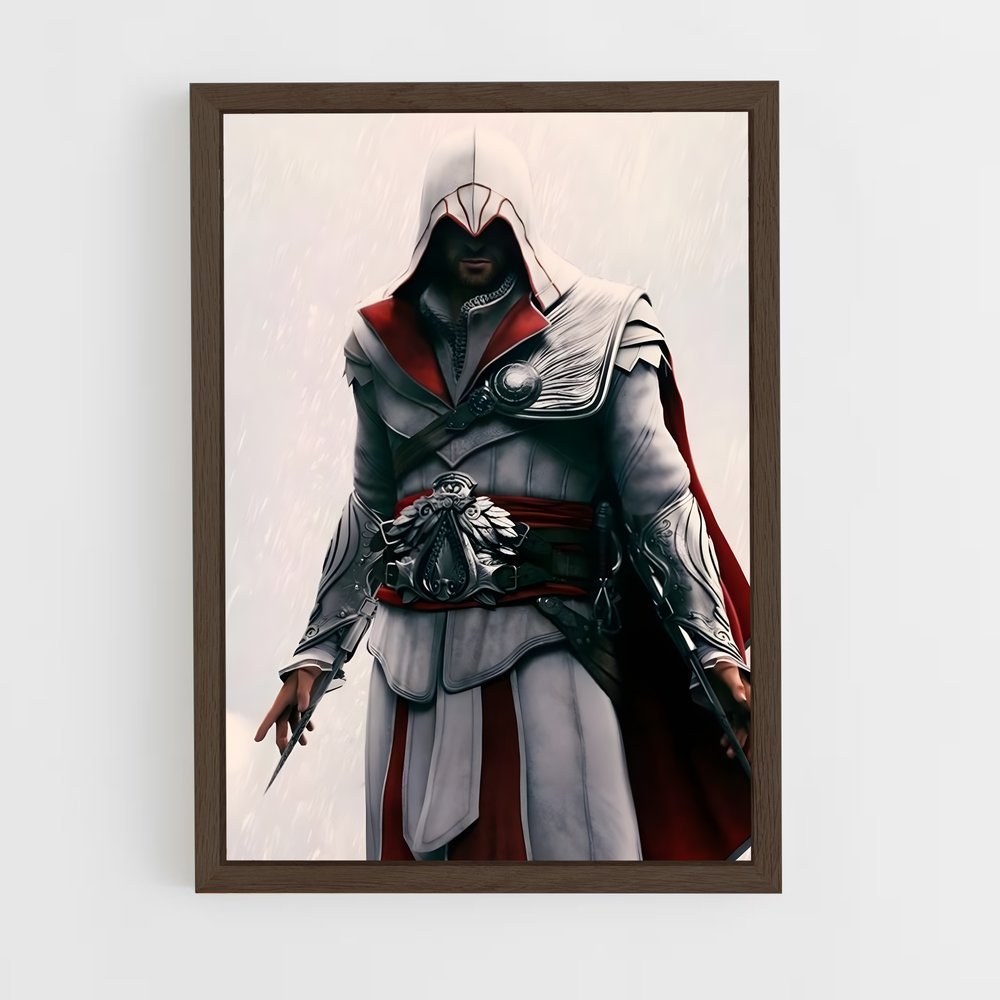 Poster Assassin's Creed Blanc (vue 5)