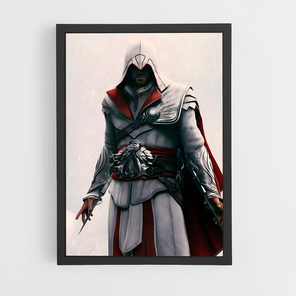 Poster Assassin's Creed Blanc (vue 2)