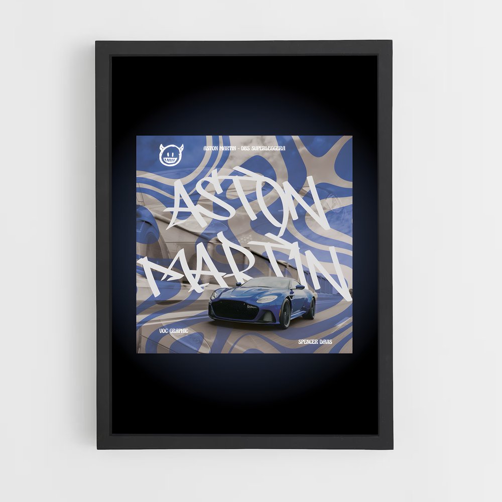 Poster DBS Superleggera – affiche Aston Martin (vue 2)