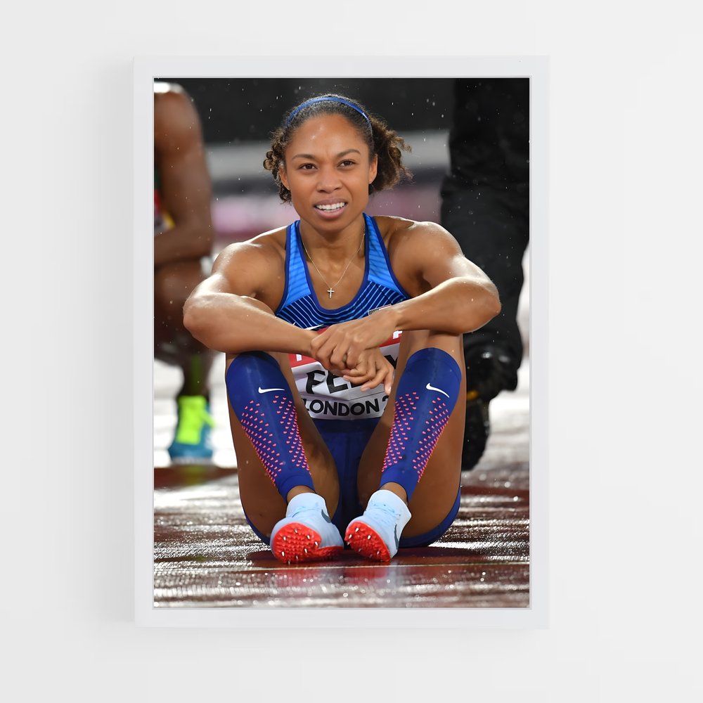 Poster Athletisme Felix – affiche Athlétisme (vue 3)