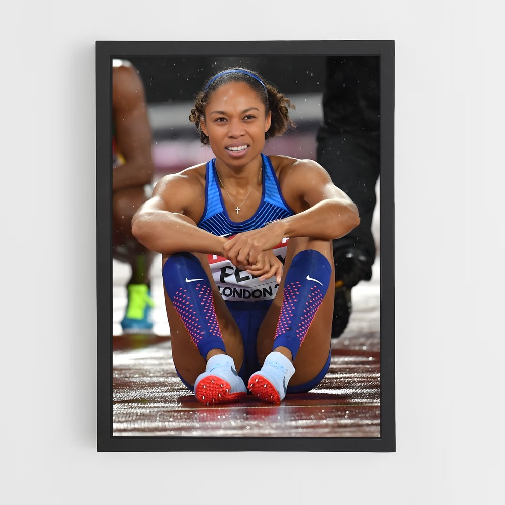 Poster Athletisme Felix – affiche Athlétisme (vue 2)