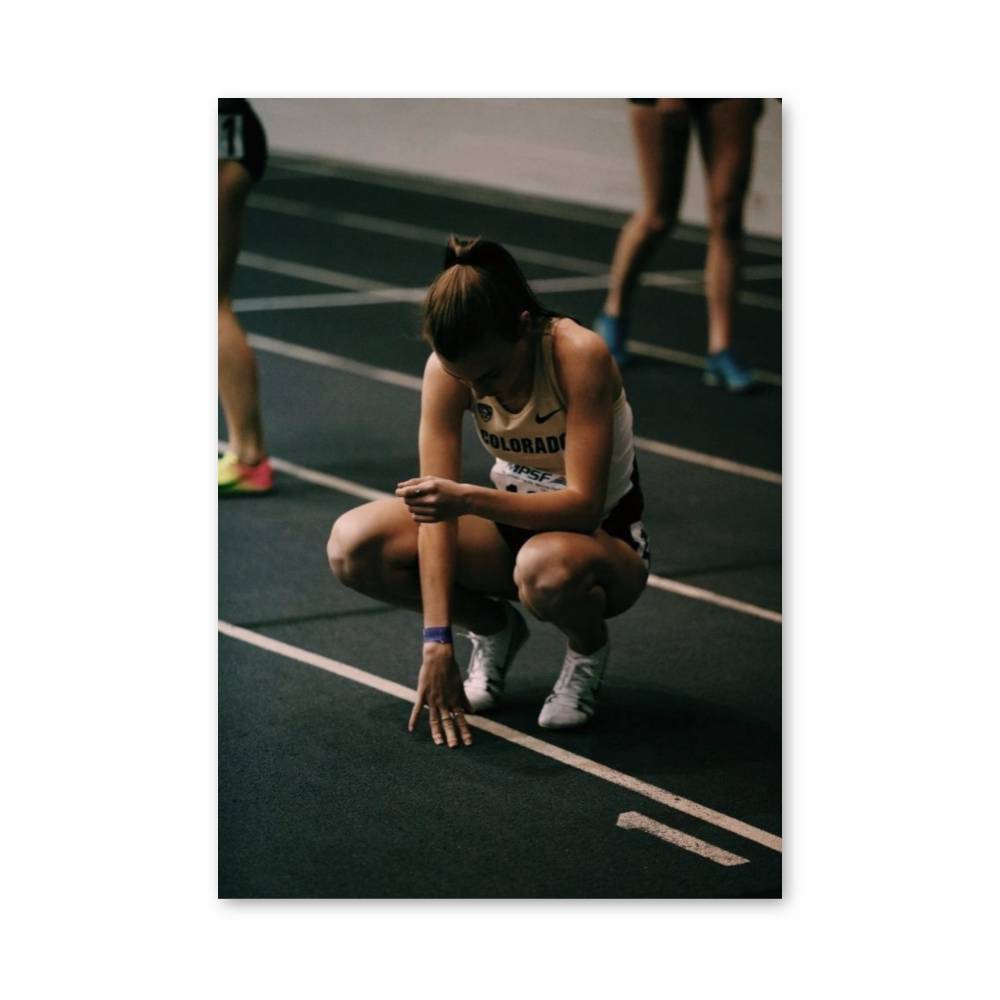 Poster Athletisme Entrainement – affiche Athlétisme