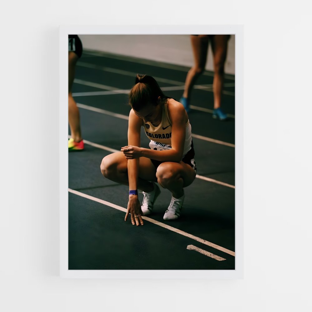 Poster Athletisme Entrainement – affiche Athlétisme (vue 3)