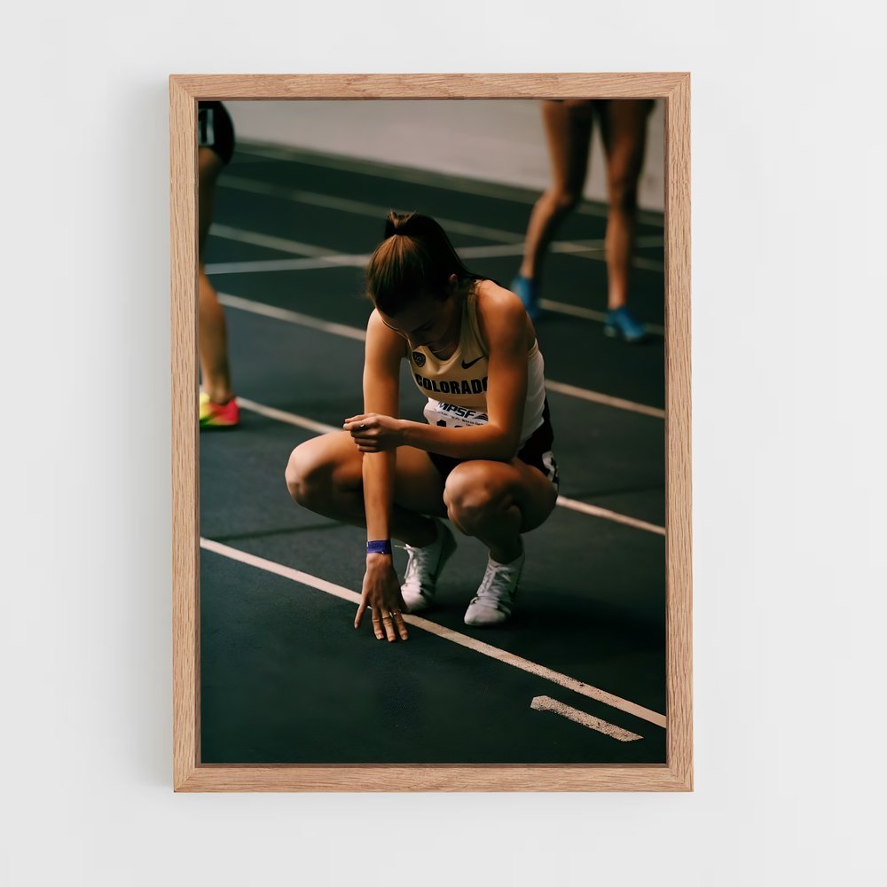 Poster Athletisme Entrainement – affiche Athlétisme (vue 4)