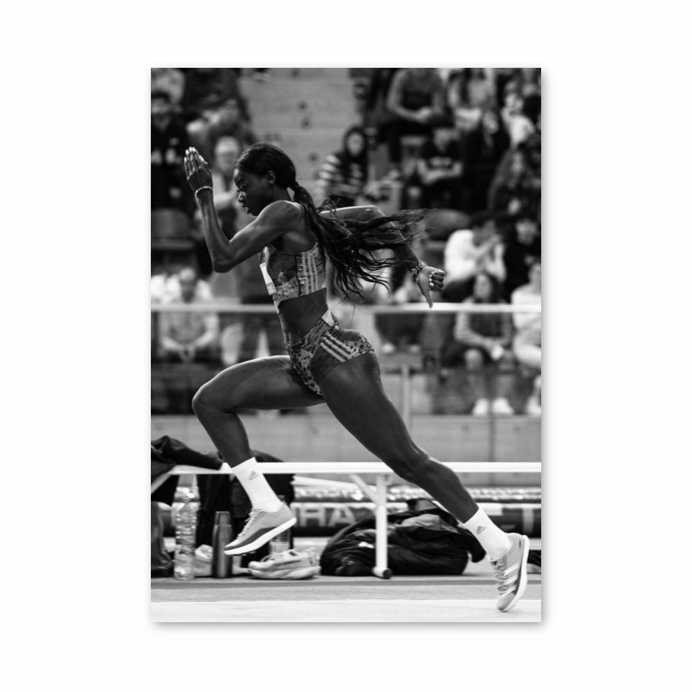 Poster Athletisme Féminin – affiche Athlétisme