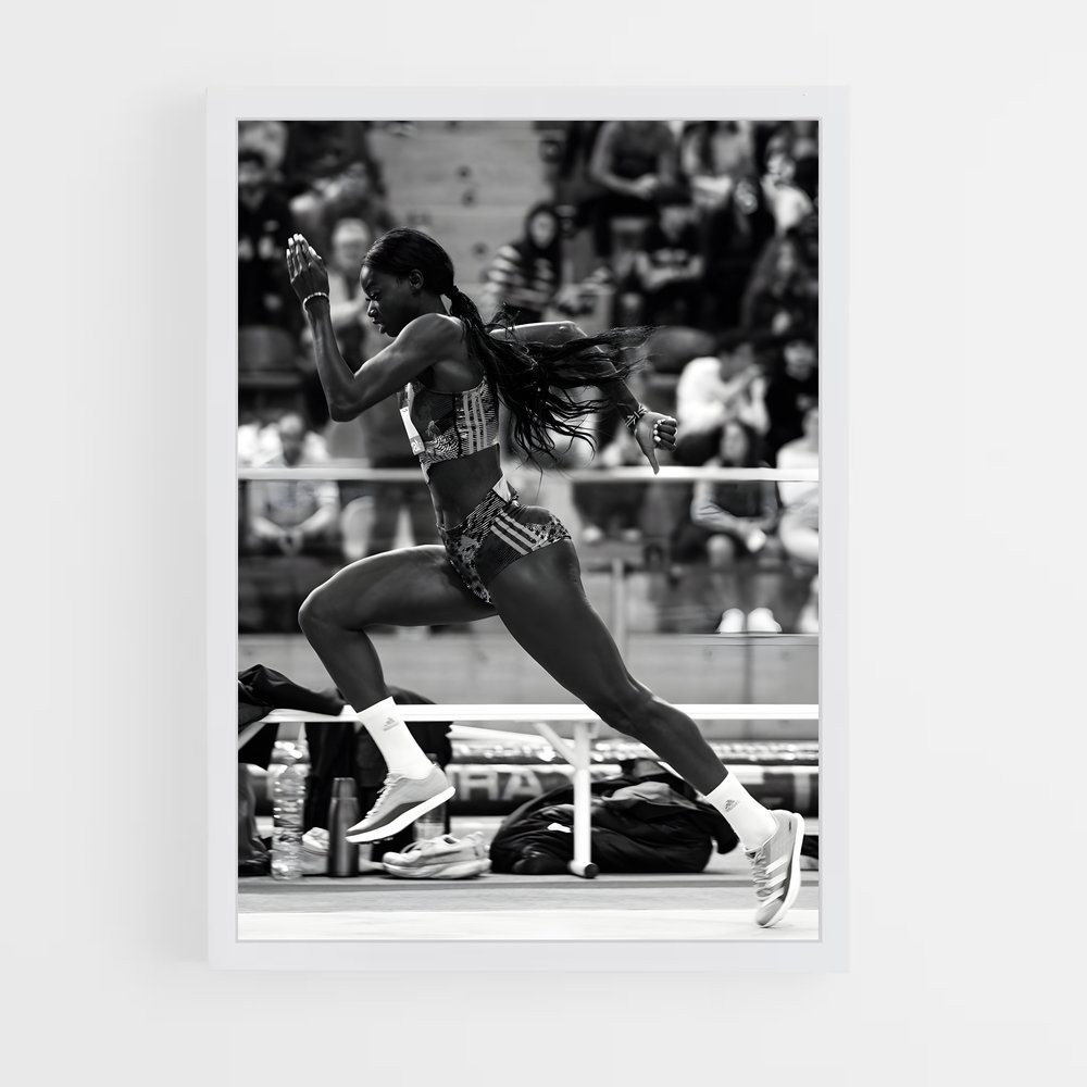 Poster Athletisme Féminin – affiche Athlétisme (vue 3)