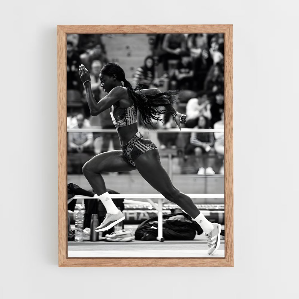 Poster Athletisme Féminin – affiche Athlétisme (vue 4)