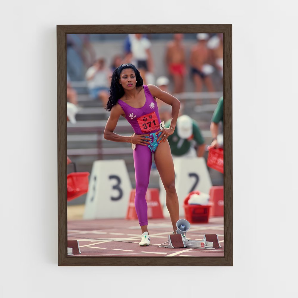 Poster Vintage JO – affiche Athlétisme (vue 5)