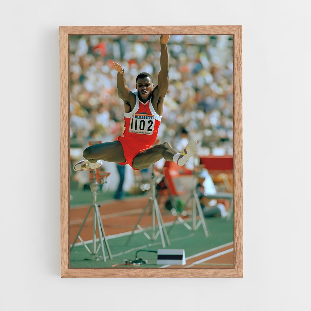 Poster Carl Lewis – affiche Athlétisme (vue 4)