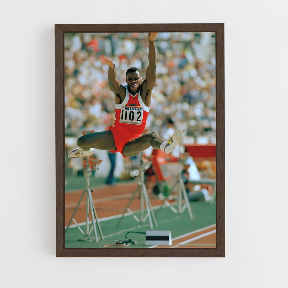 Poster Carl Lewis – affiche Athlétisme (vue 5)