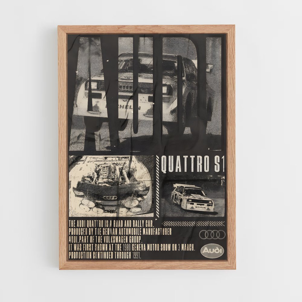 Poster Audi S1 (vue 4)