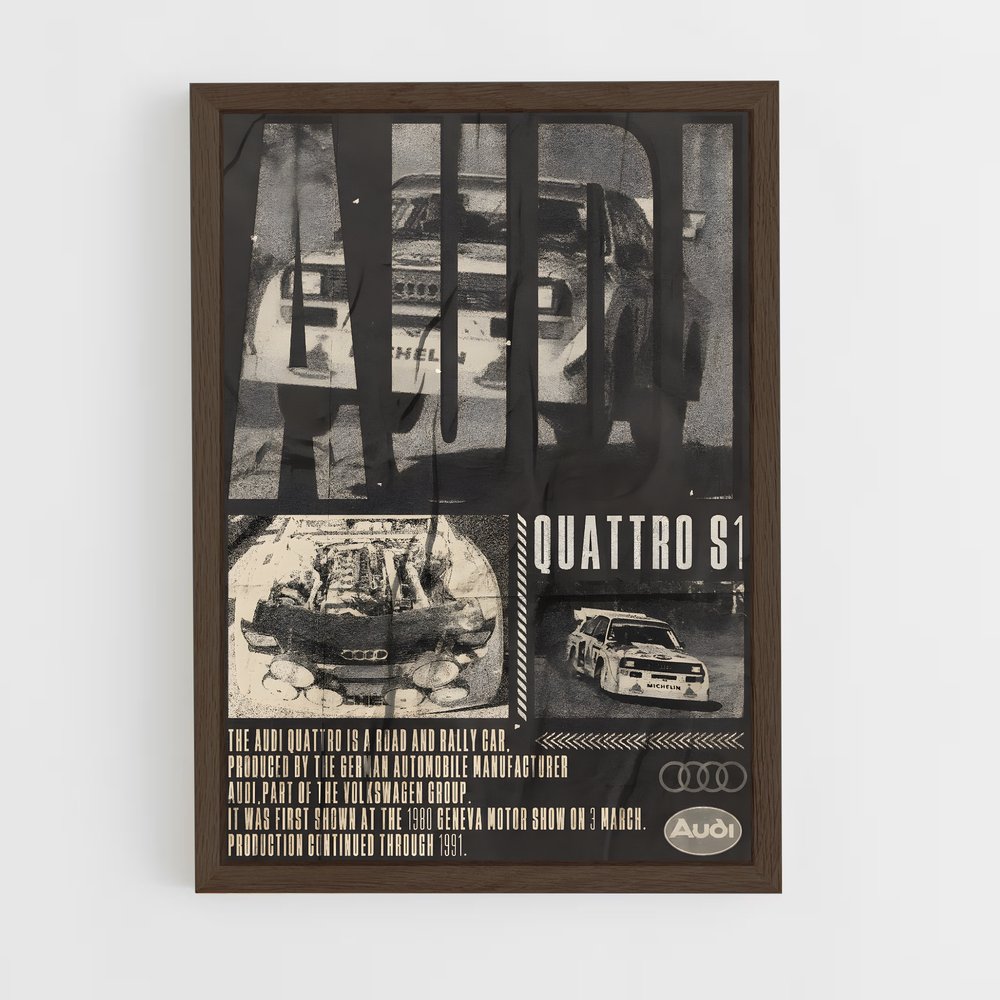 Poster Audi S1 (vue 5)
