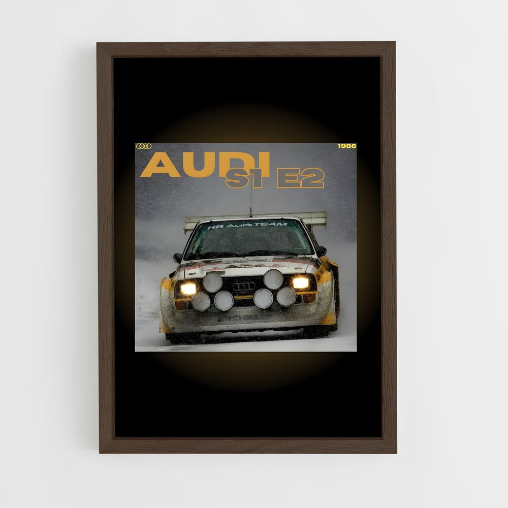 Poster Audi S1 E2 (vue 5)
