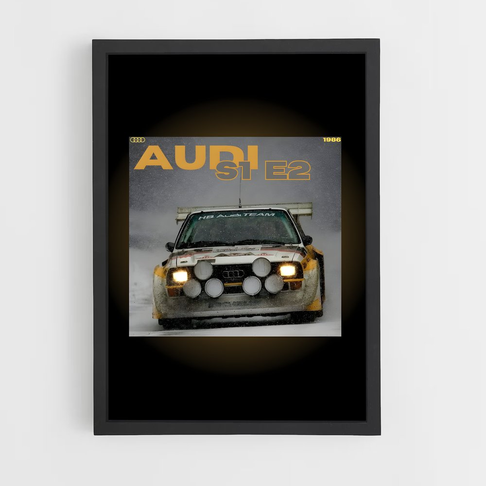Poster Audi S1 E2 (vue 2)