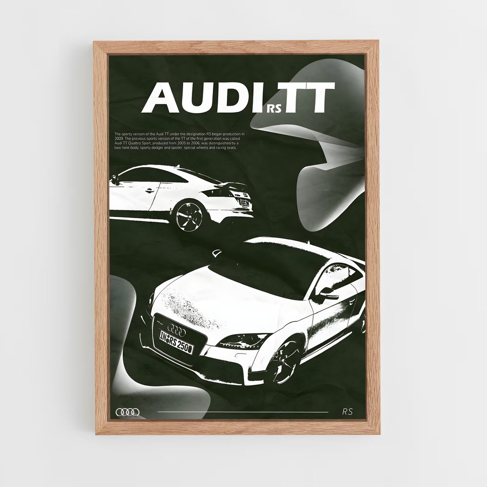 Poster Audi TT RS (vue 4)