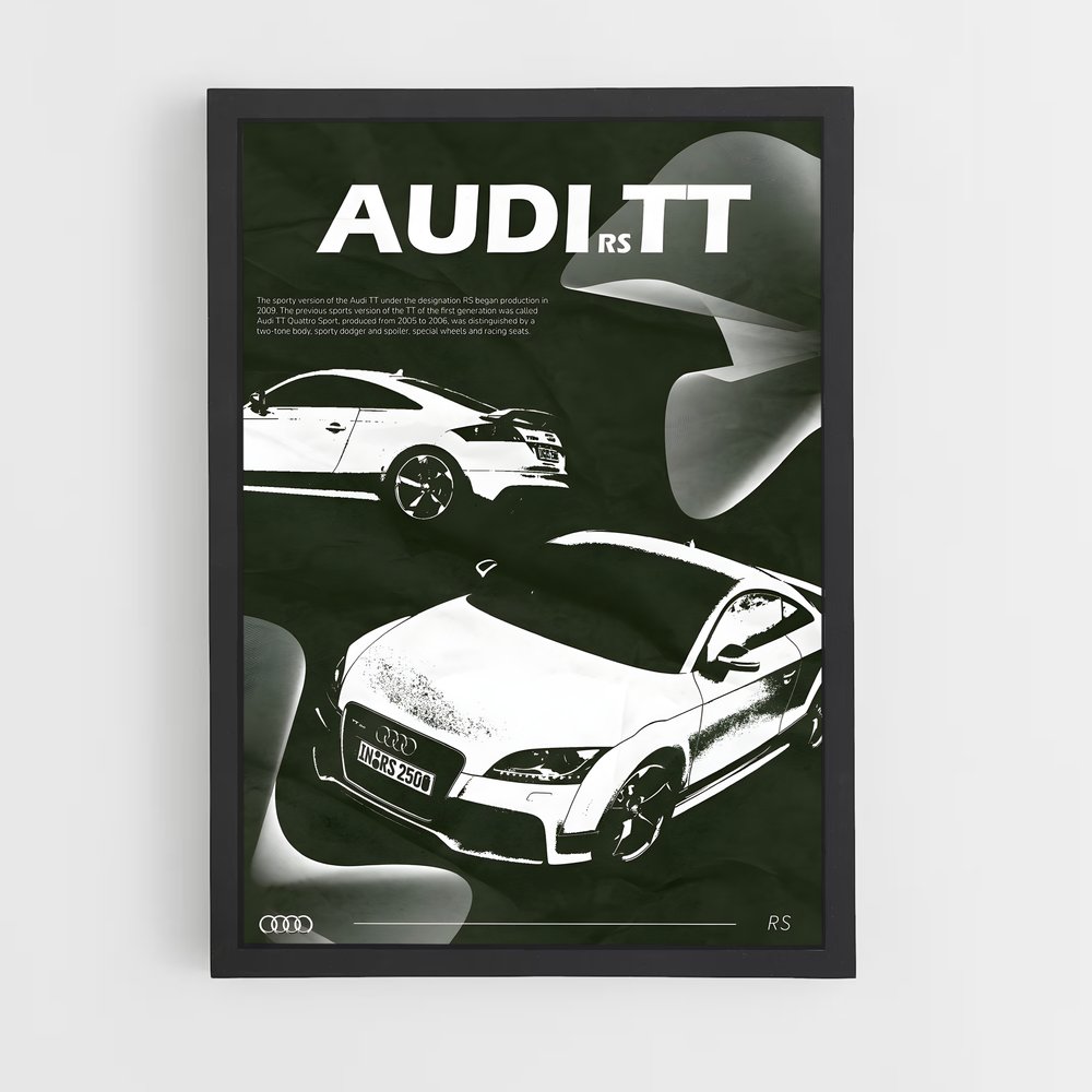 Poster Audi TT RS (vue 2)