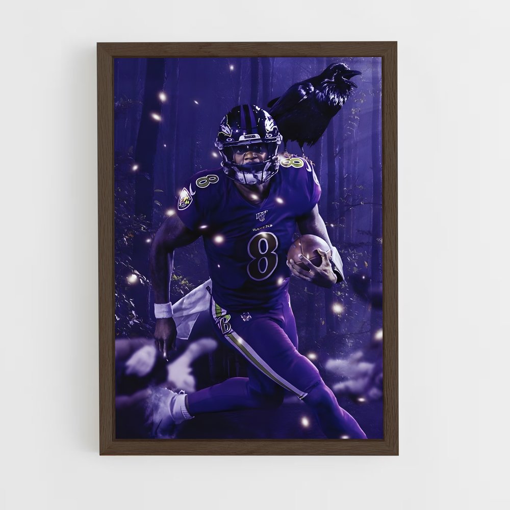Poster 8 Ravens – affiche Football US (vue 5)