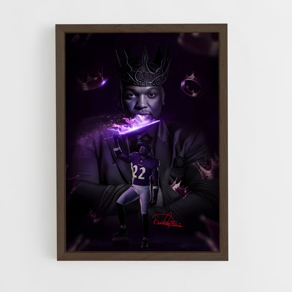 Poster Baltimore Ravens 22 – affiche Football US (vue 5)