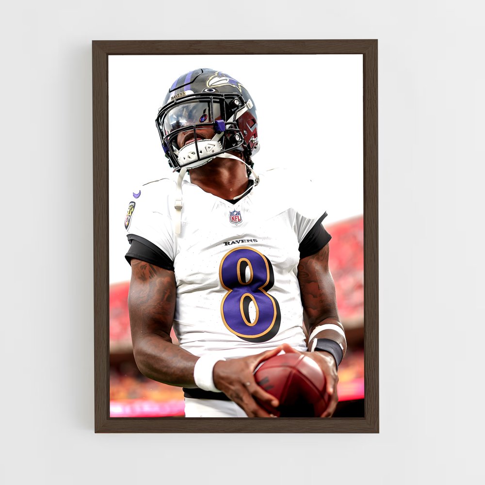 Poster Baltimore Ravens Football – affiche Football US (vue 5)