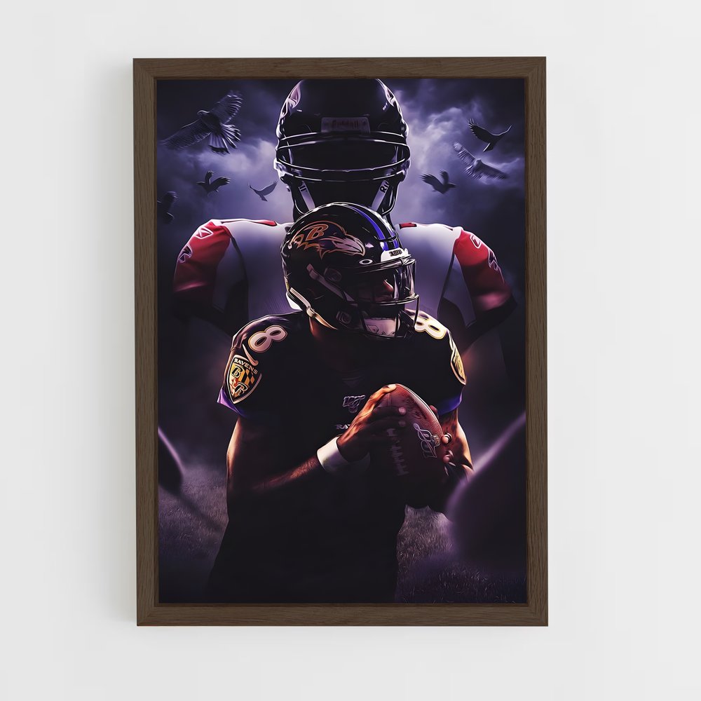 Poster Baltimore Ravens 8 – affiche Football US (vue 5)