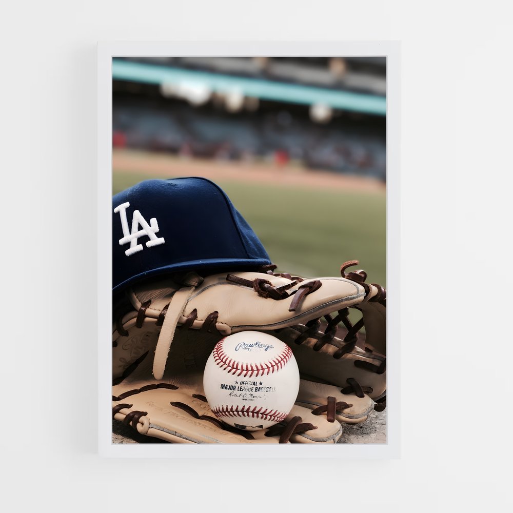 Poster Balle de Baseball (vue 3)