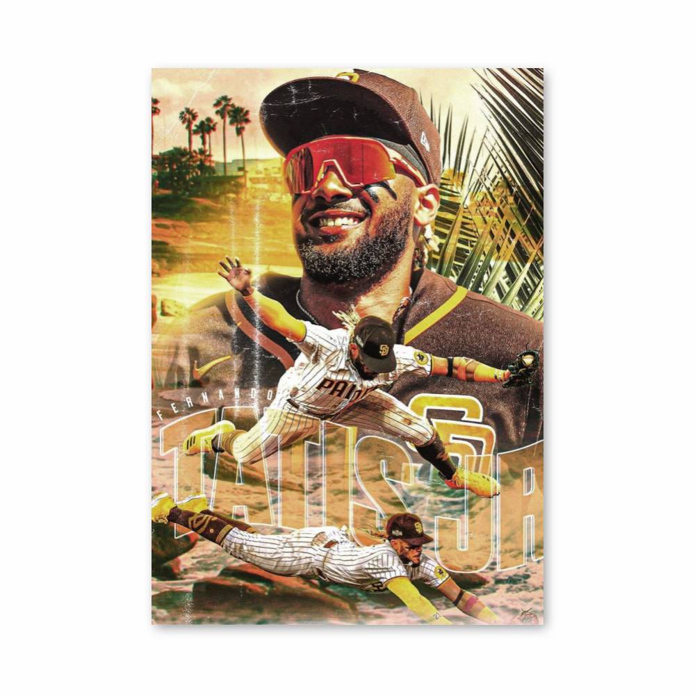 Poster Fernando Tatis – affiche Baseball