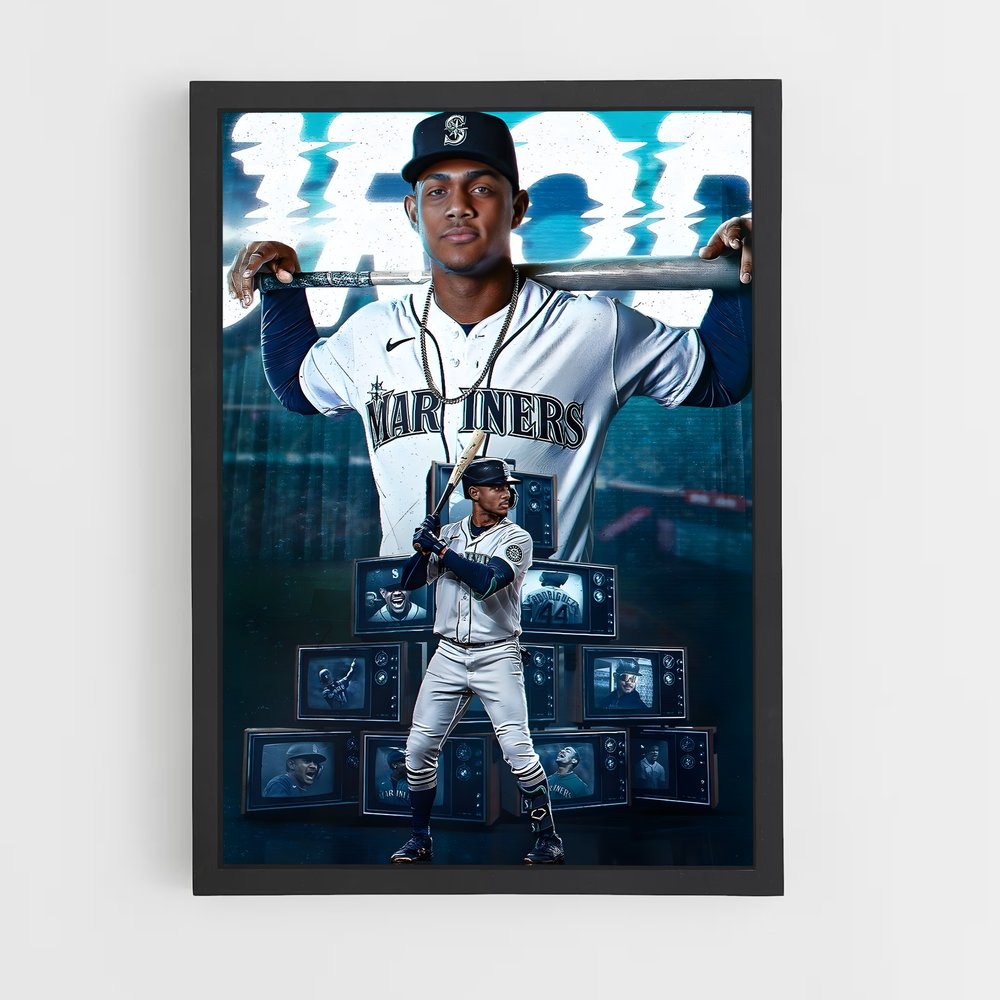 Poster Baseball Mariners (vue 2)