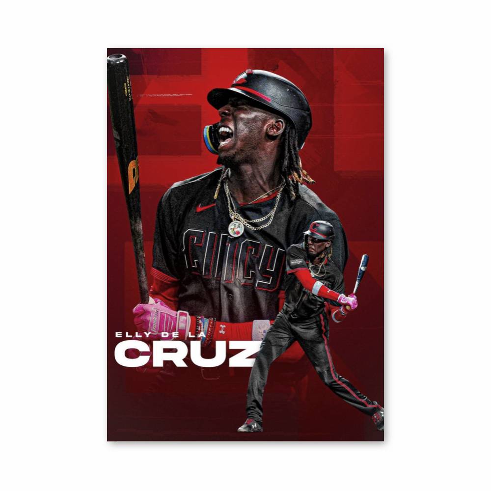 Poster Elly de la cruz – affiche Baseball