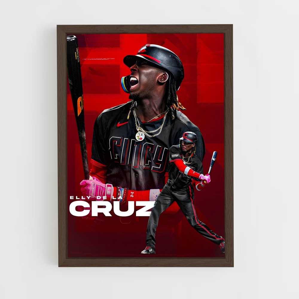 Poster Elly de la cruz – affiche Baseball (vue 5)