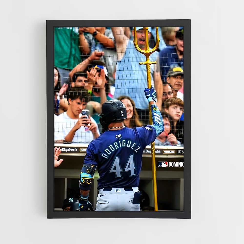 Poster Trident Rodriguez – affiche Baseball (vue 2)
