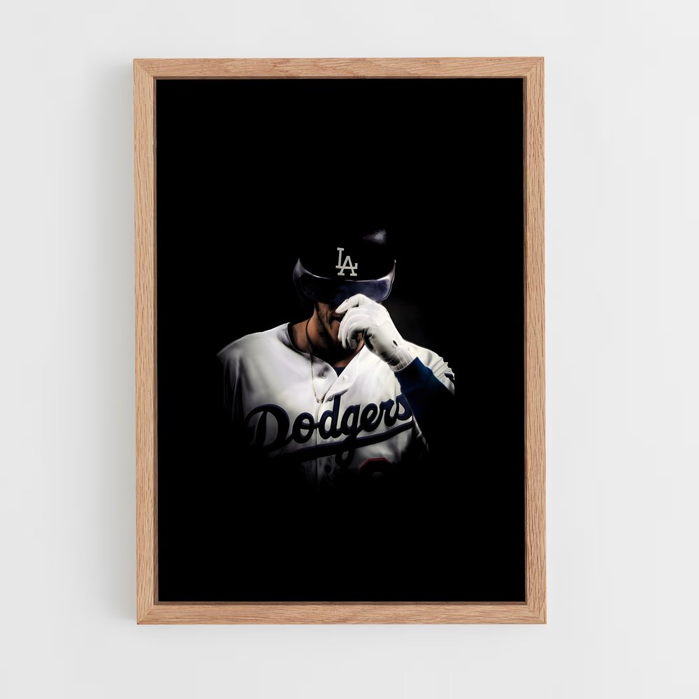 Poster Baseball Dodgers (vue 4)