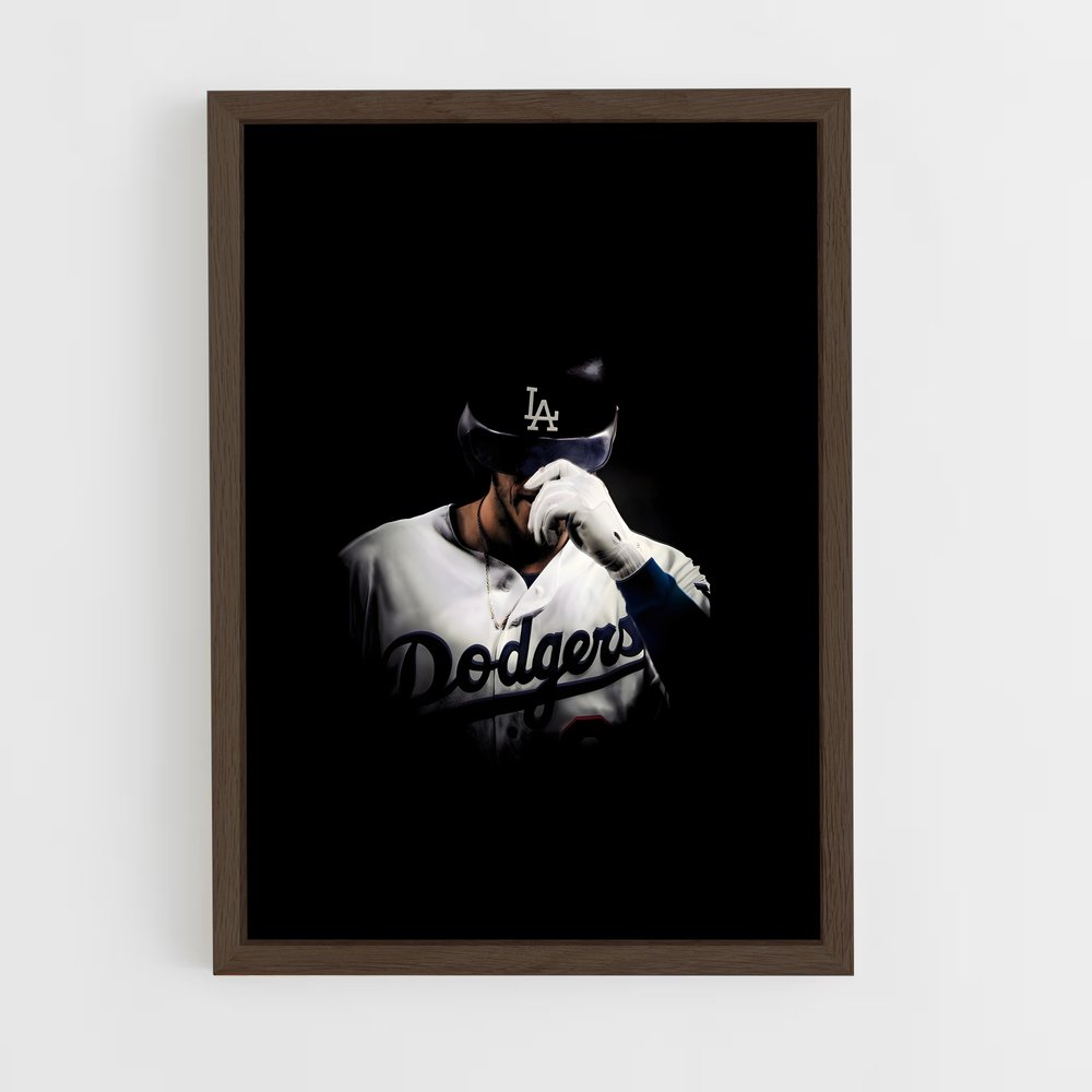 Poster Baseball Dodgers (vue 5)