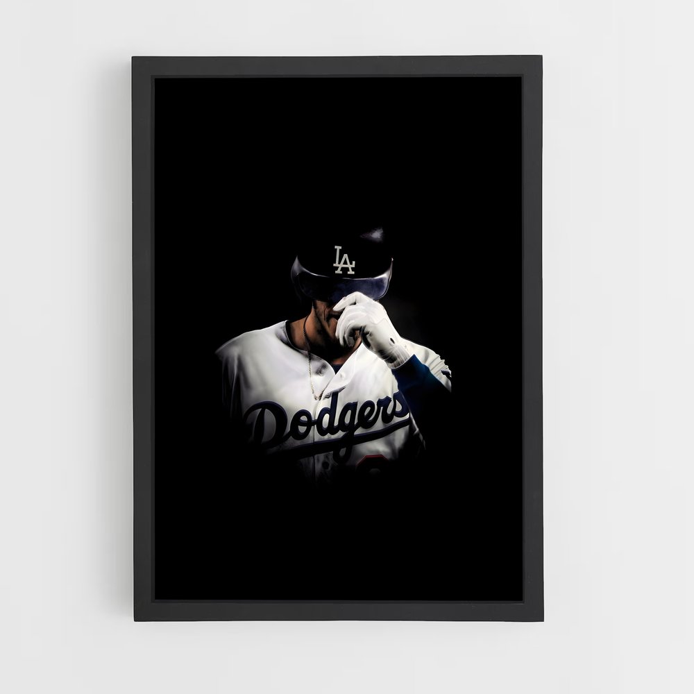 Poster Baseball Dodgers (vue 2)