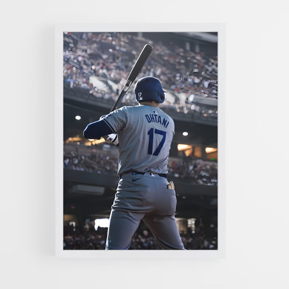 Poster Baseball Ohtani (vue 3)