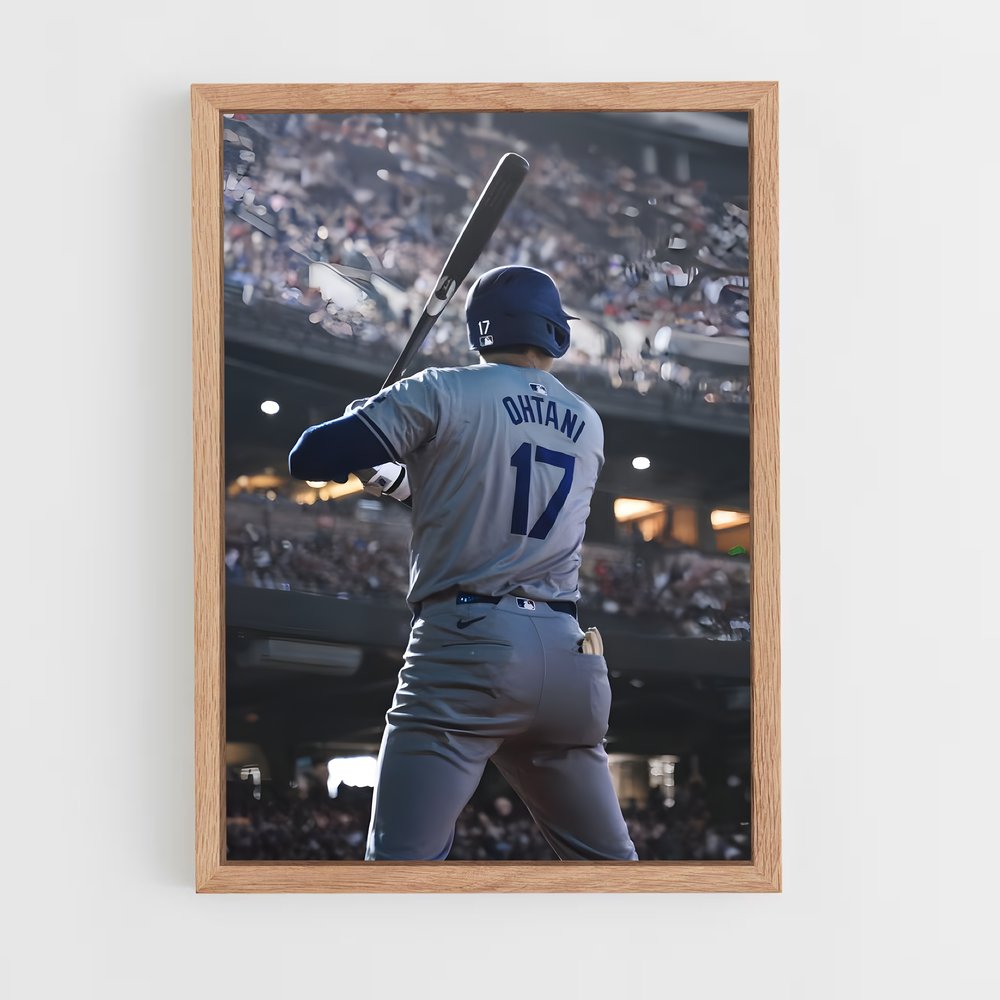 Poster Baseball Ohtani (vue 4)