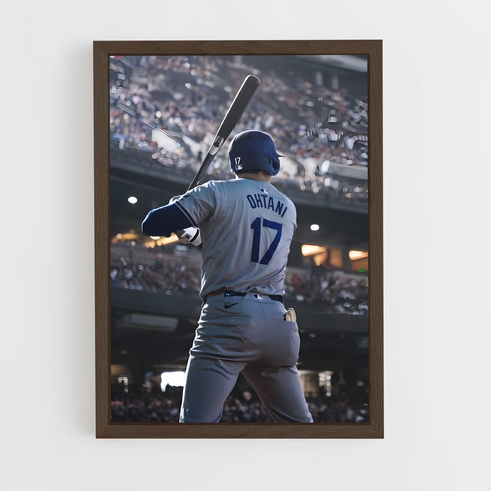 Poster Baseball Ohtani (vue 5)