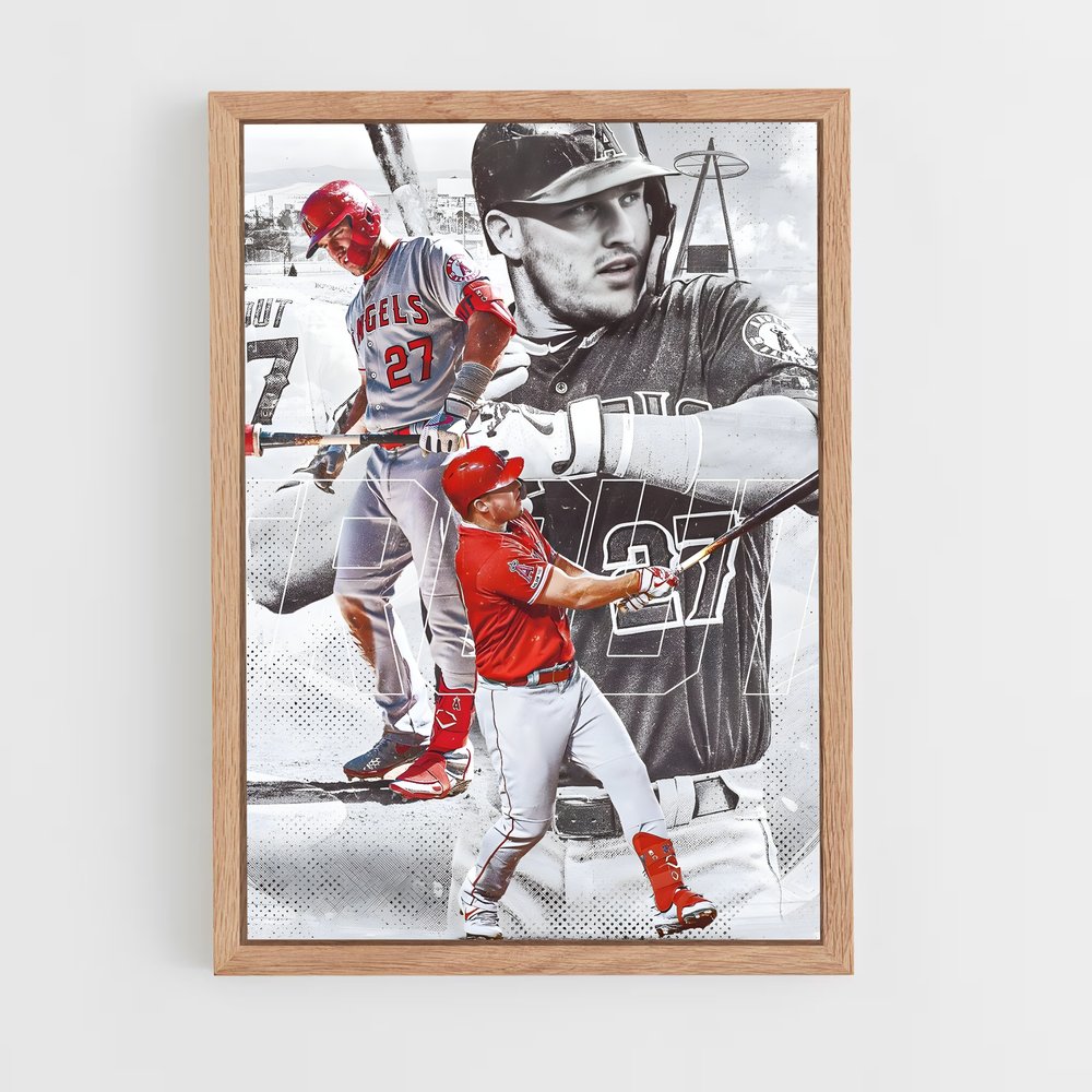 Poster Angels 27 – affiche Baseball (vue 4)