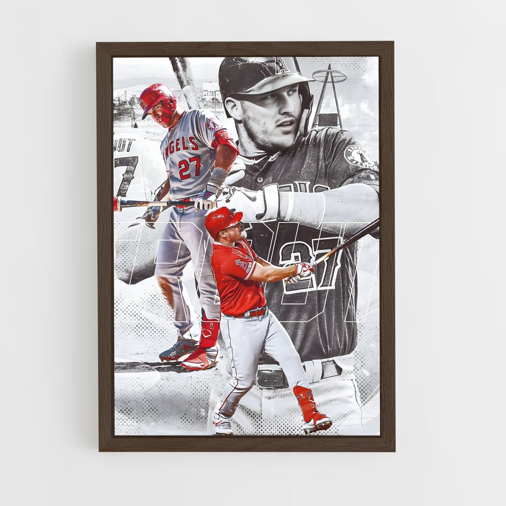 Poster Angels 27 – affiche Baseball (vue 5)