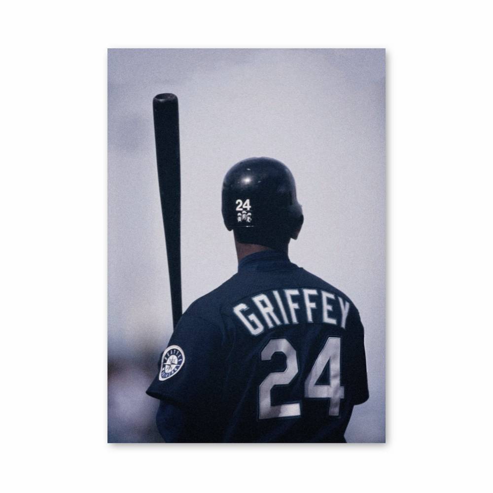 Poster Griffey – affiche Baseball