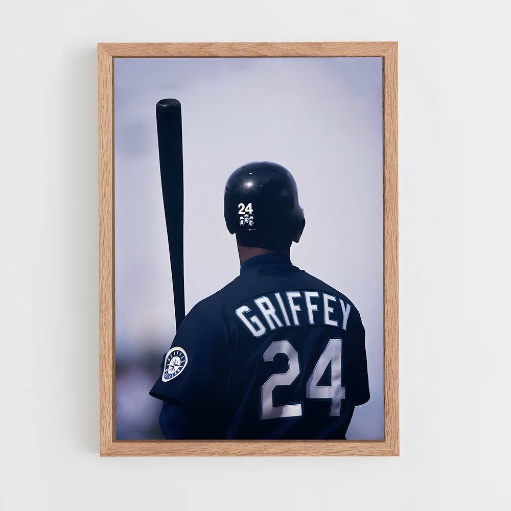 Poster Griffey – affiche Baseball (vue 4)