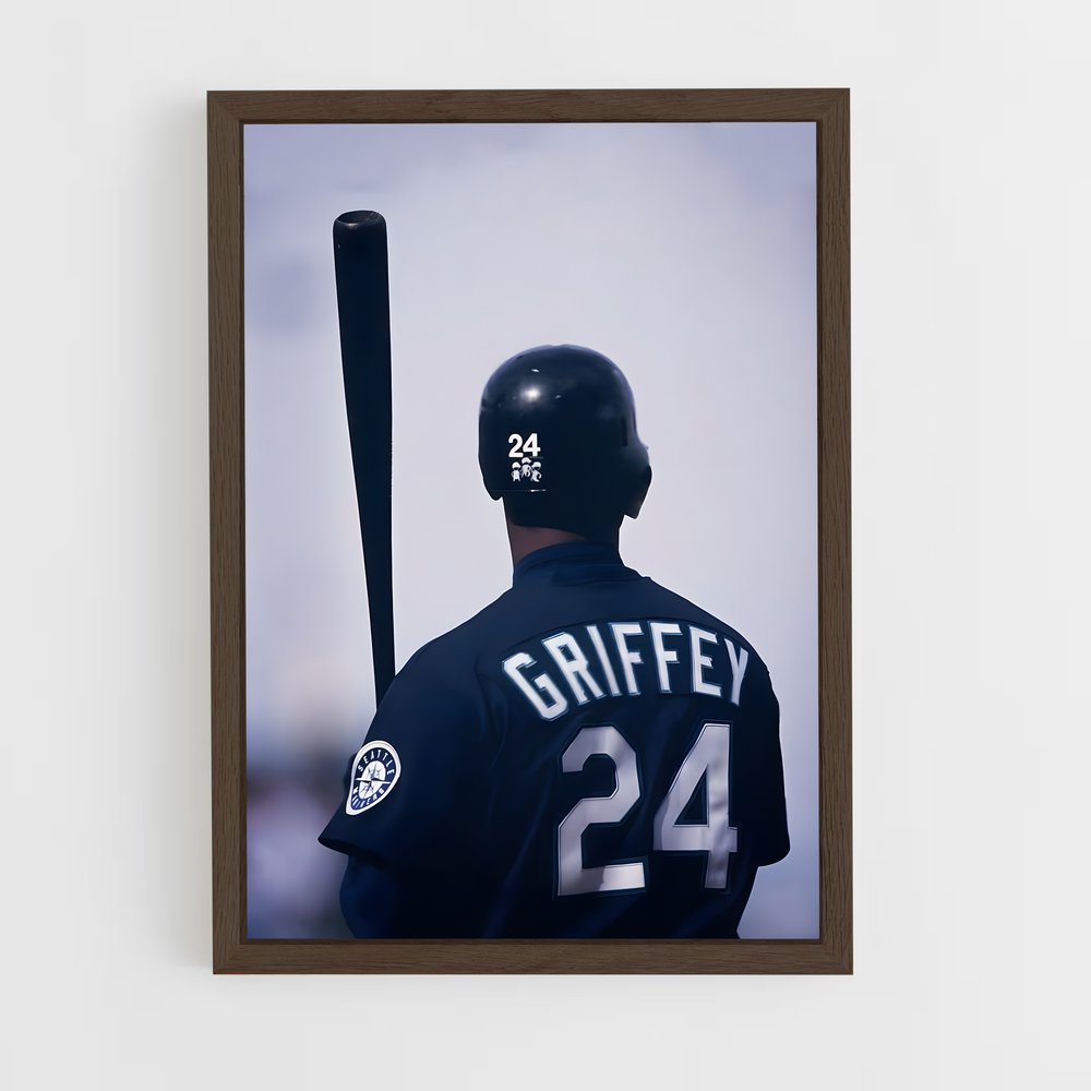 Poster Griffey – affiche Baseball (vue 5)