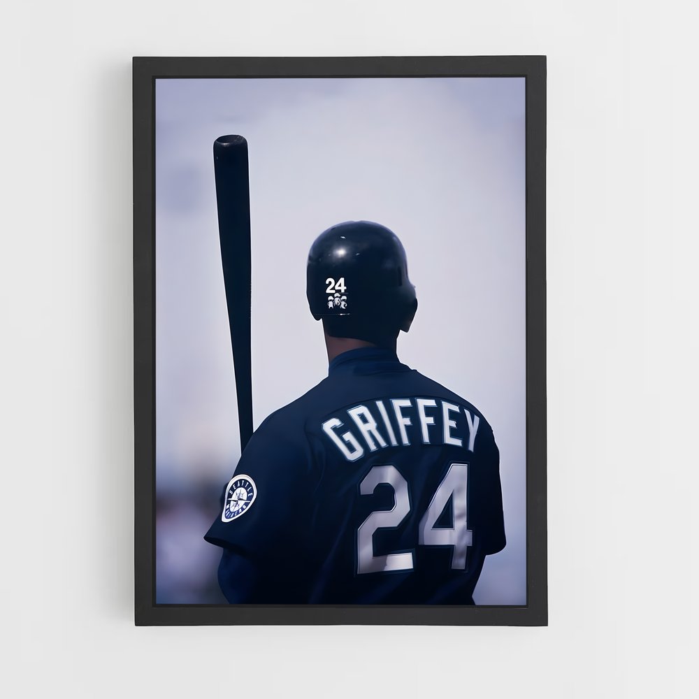 Poster Griffey – affiche Baseball (vue 2)