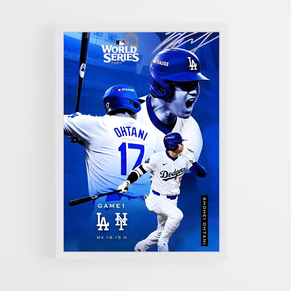 Poster Baseball World Series (vue 3)