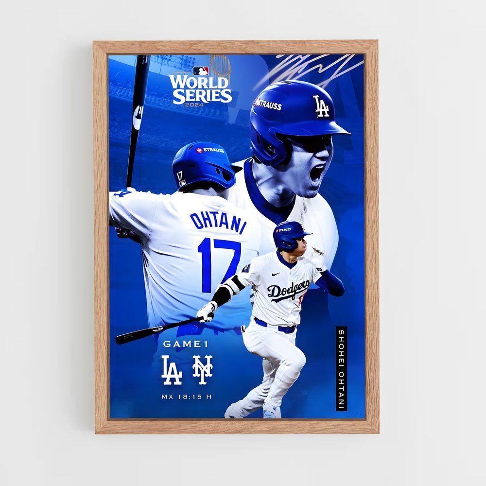 Poster Baseball World Series (vue 4)