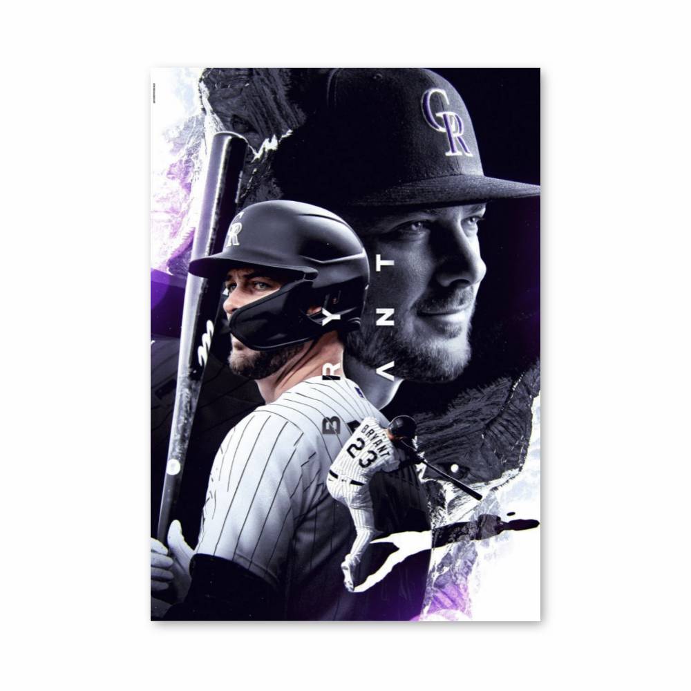 Poster Bryant Georgia – affiche Baseball