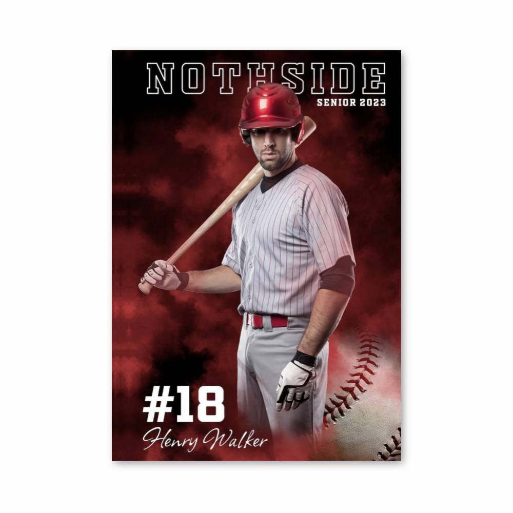 Poster Nothside Henry Walker – affiche Baseball