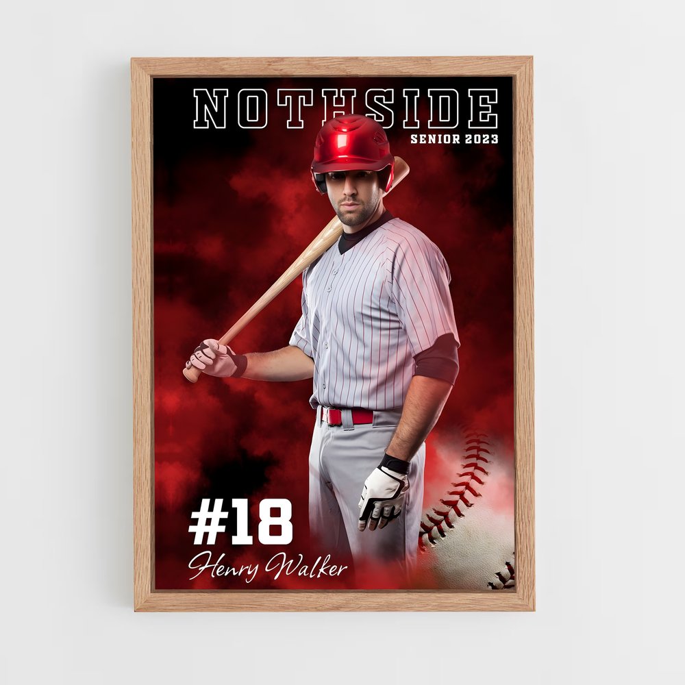 Poster Nothside Henry Walker – affiche Baseball (vue 4)
